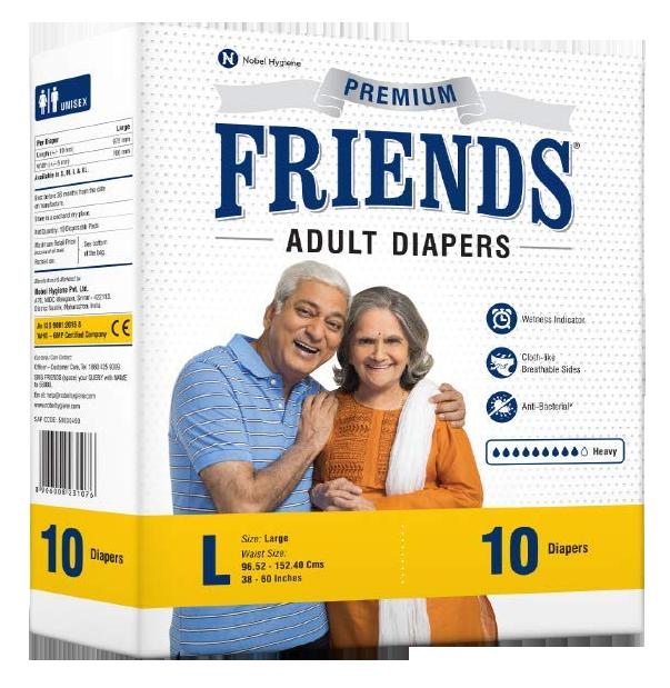 Підгузники для дорослих Friends Premium, розмір L №10